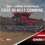 Secure the only case ih af11 coming to australia at redmac ag services