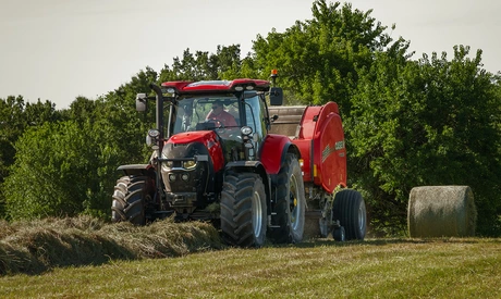 Case IH Hay and Silage Equipment: RB565 Premium HD Round Baler for sale at RedMac Ag Services Moora: Three Springs: Mingenew: Geraldton: Morawa: Arrino: Perth: Western Australia