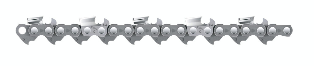 STIHL Snug-fitting reliable half-chiselled tooth chain RedMac