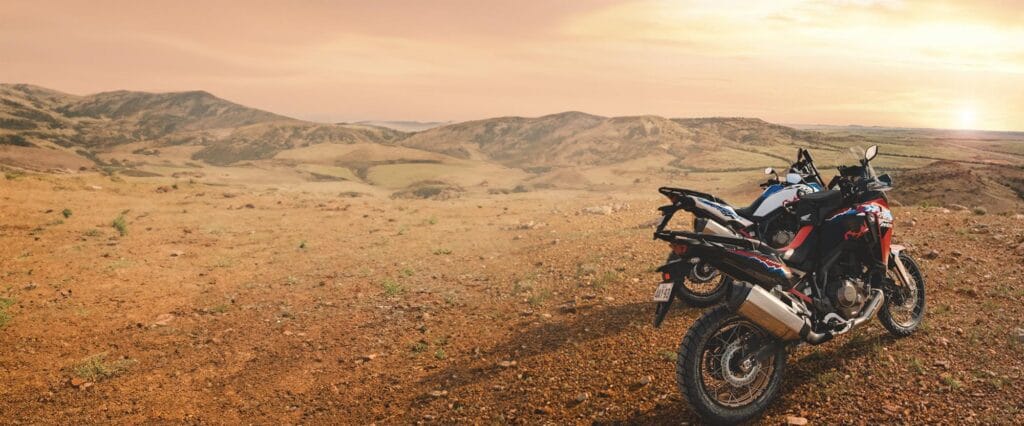 Honda Africa Twin Adventure Touring Bikes for sale at RedMac Ag Services Moora and Three Springs Western Australia