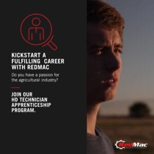 HD Apprentiship at RedMac Ag Services