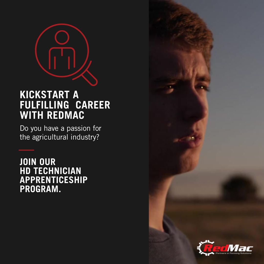 HD Apprentiship at RedMac Ag Services