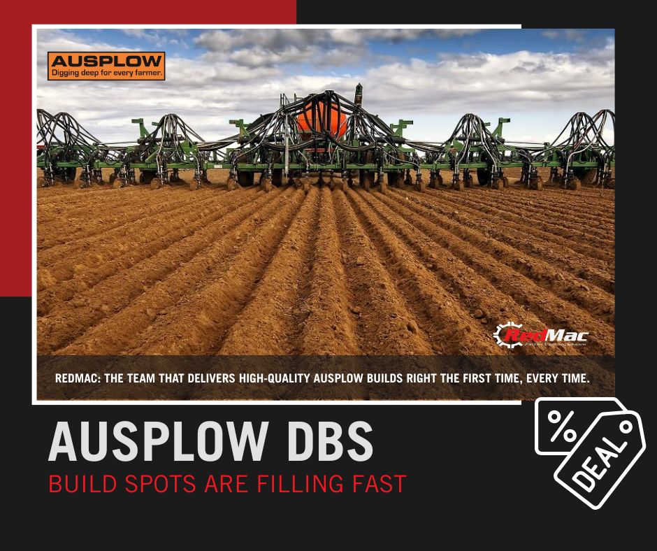 RedMac Ausplow DBS Early Orders for 2026