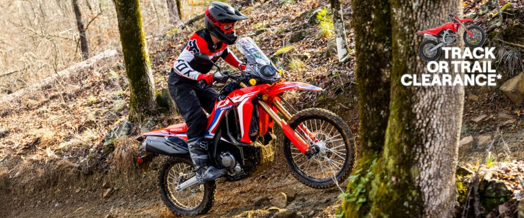 Honda CRF300 Rally Adventure Touring Bikes for sale at RedMac Ag Services Moora and Three Springs Western Australia