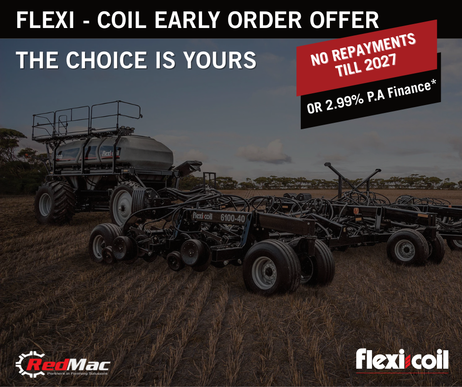 Flexi-coil early order offer