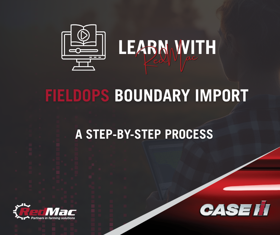 FieldOps Boundary Import - Learn with RedMac