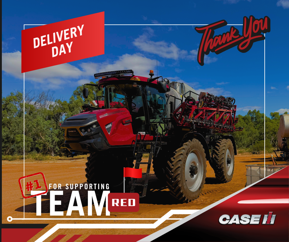 Recent Delivery of a Case IH 4450 from RedMac Three Springs Western Australia