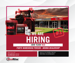 Moora Parts warehouse position available at RedMac Moora