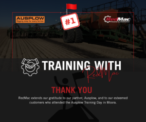 RedMac and Ausplow Hosted a training day in moora