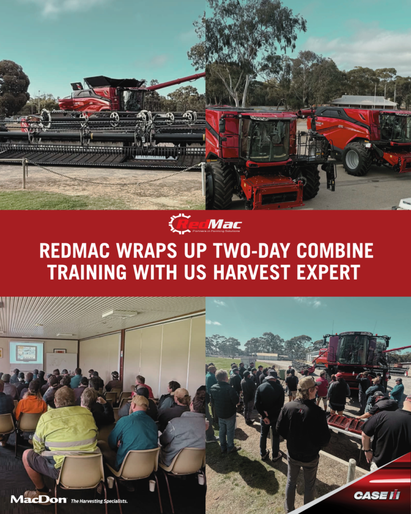 RedMac Wraps Up Two-Day Combine Training with US Harvest Expert