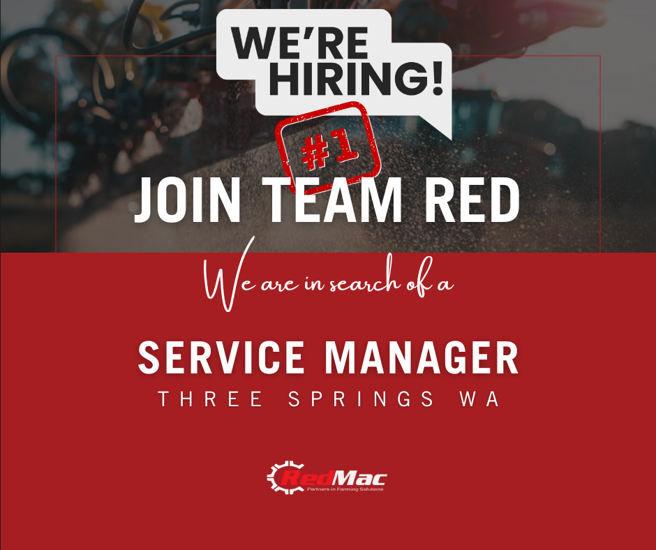 Service Manager Required at our Three Springs Dealership