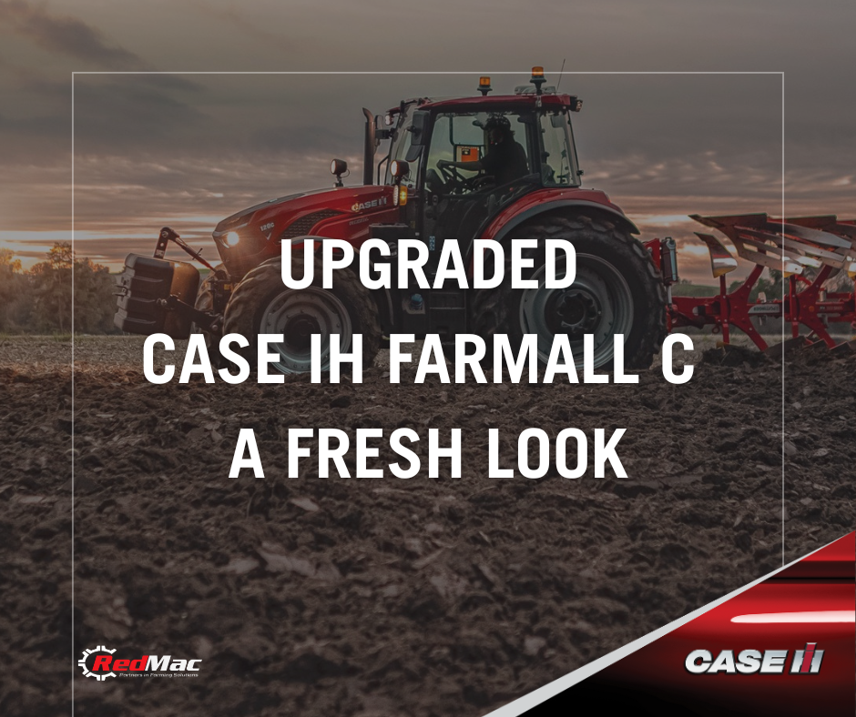 Upgraded Case IH Farmall C Tractors for 2025. more technology a better ride from Case IH Available at RedMac Ag Western Australia