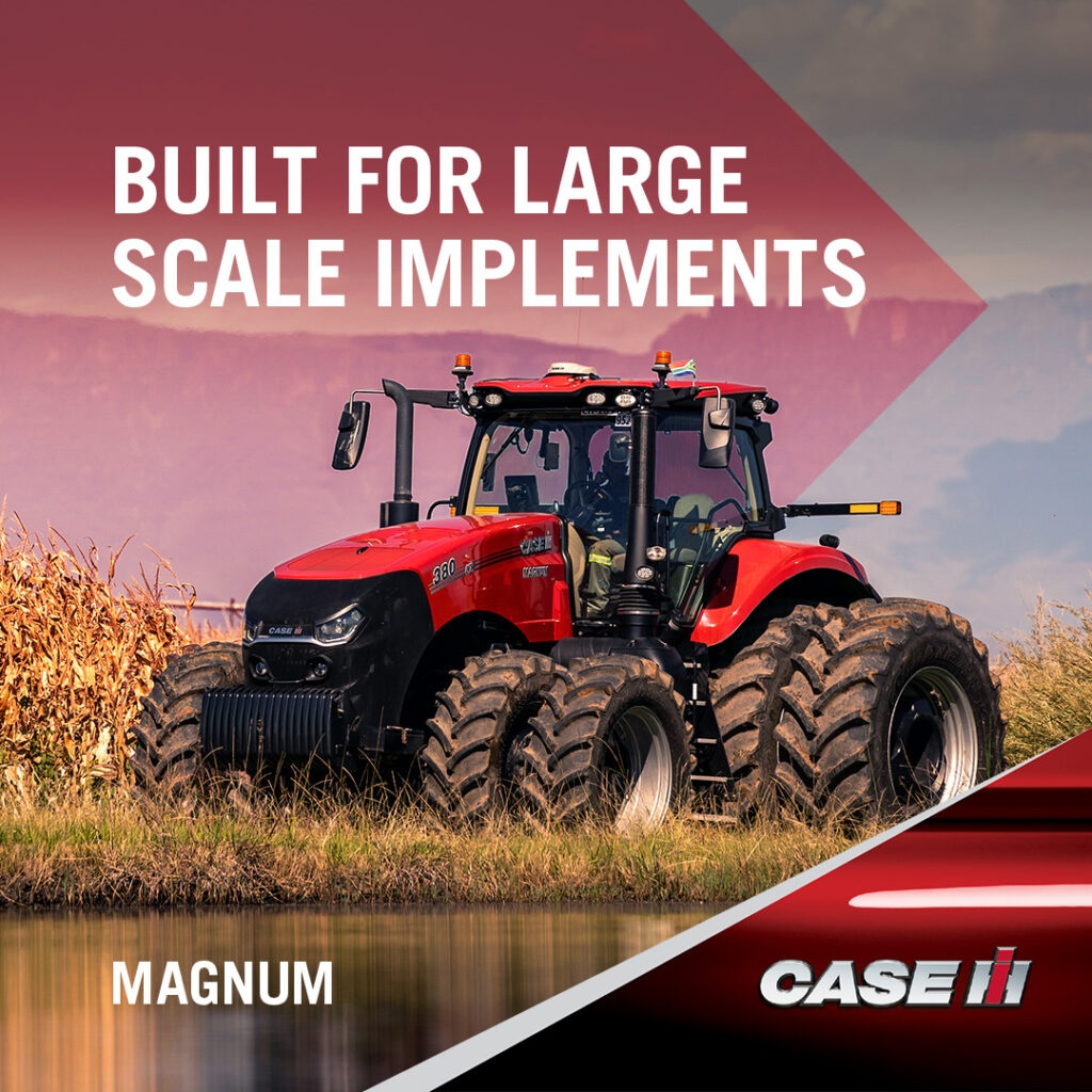 Discover a new era of connectivity and remote monitoring in the Magnum™ Series tractor. Enjoy the freedom to share information with your trusted providers, access remote diagnostics, and make data-driven decisions about your operations, no matter where you are. Magnum gives you the flexibility to manage your farm on your terms.