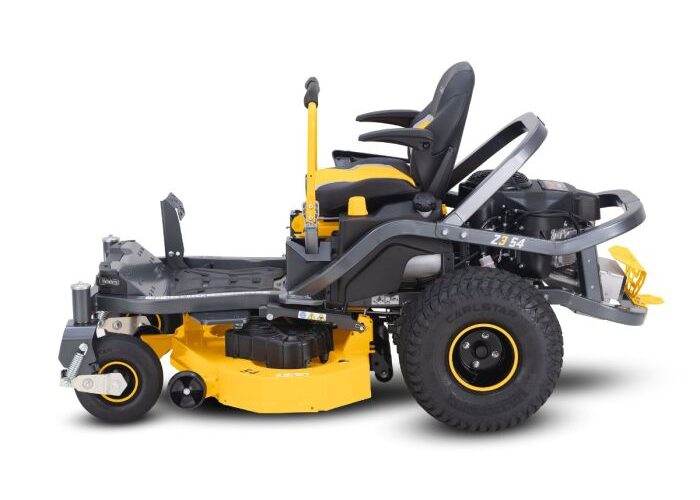 available at RedMac the Cub Cadet Ultima series The Ultima series is a the next evolution of zero turn mowers. User comfort is paramount with many clever ergonomic features built in. The open rear design and easy access to the belts and deck mean ongoing maintenance is a breeze. Backed by Cub Cadet's 3 year warranty.
