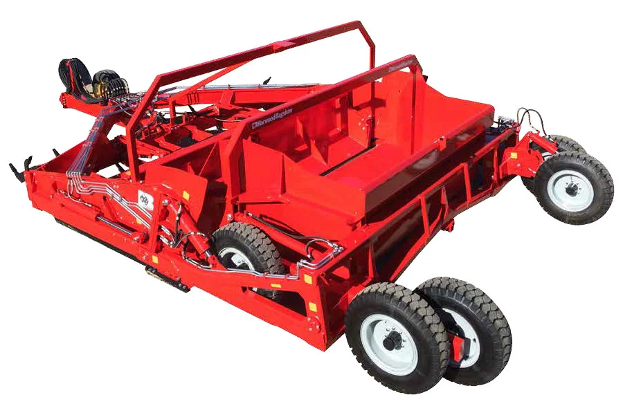 🌾 Transform your farm's landscape effortlessly with the Horwood Bagshaw Grader Scraper! 🚜✨ This powerhouse boasts: ✅ Heavy-duty bucket crafted from a single piece of steel. ✅ Easily height-controlled front-mounted ripper section with hydraulic rams. ✅ Hardened pivots, heavy-duty pins, and replaceable bushes for durability. ✅ Steady movements with large diameter steel hydraulic lines. ✅ Standard cross leveller for precise trimming and cutting to gradient. Achieve a Picture-Perfect Farm Landscape at an Unbeatable Price!