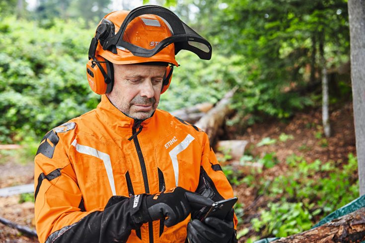 Complete set with ear protection