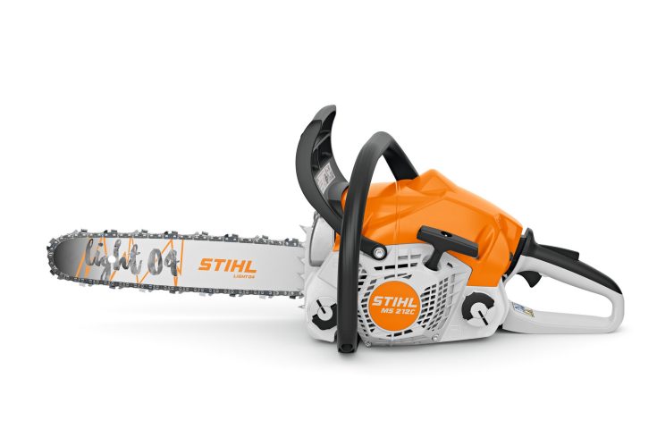 and turning the adjustment wheel to the right tensions the saw chain. The guide bar will be automatically secured when you tighten the sprocket cover.