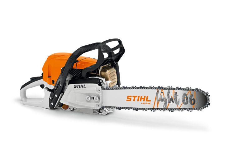 Powerful professional petrol chainsaw at redmac ag services Moora and Three Springs Western Australia